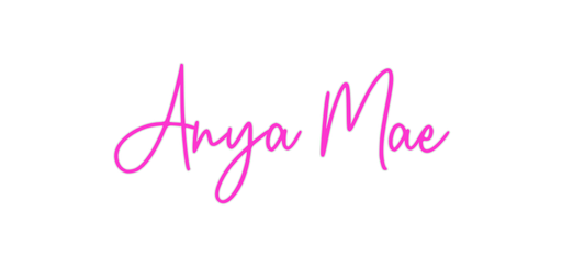 Custom Neon: Anya Mae - Neon Filter