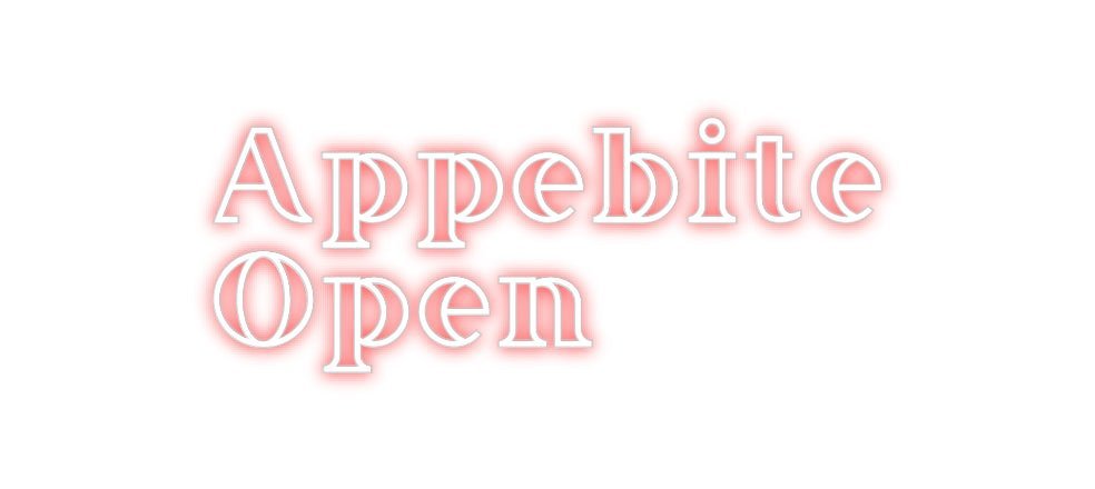 Custom Neon: Appebite ... - Neon Filter