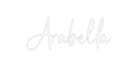 Custom Neon: Arabella - Neon Filter