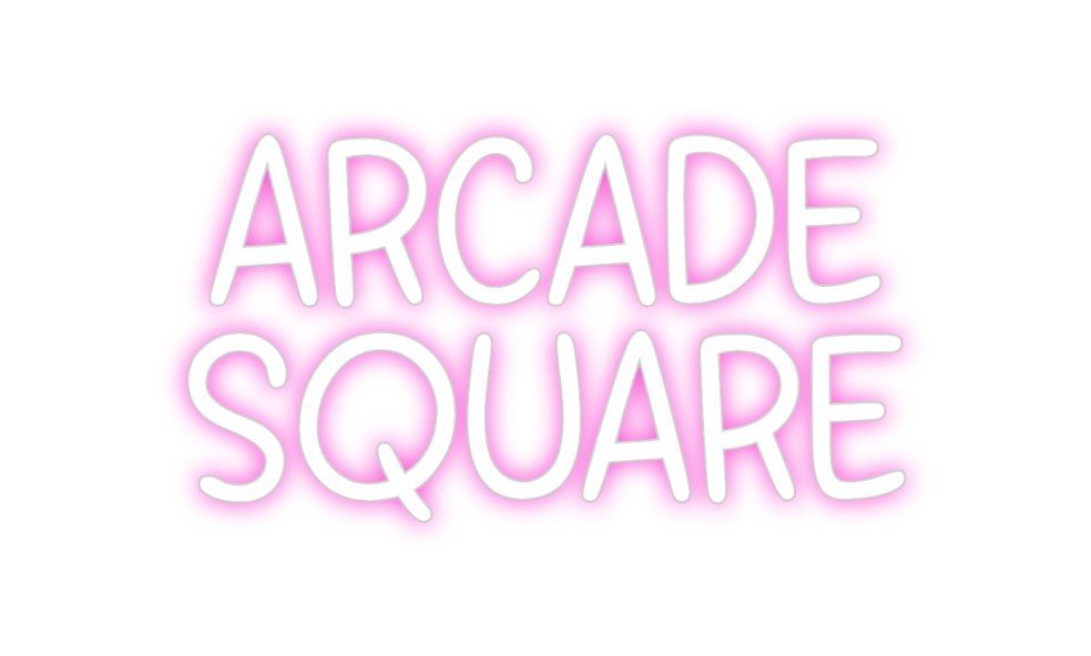 Custom Neon: ARCADE SQUARE - Neon Filter