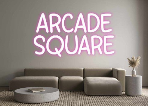 Custom Neon: ARCADE SQUARE - Neon Filter