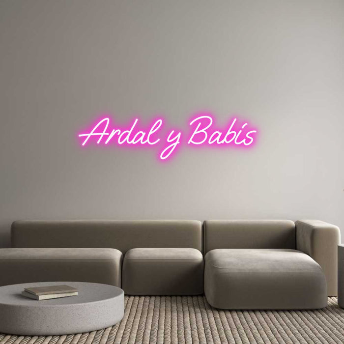 Custom Neon: Ardal y Babis - Neon Filter