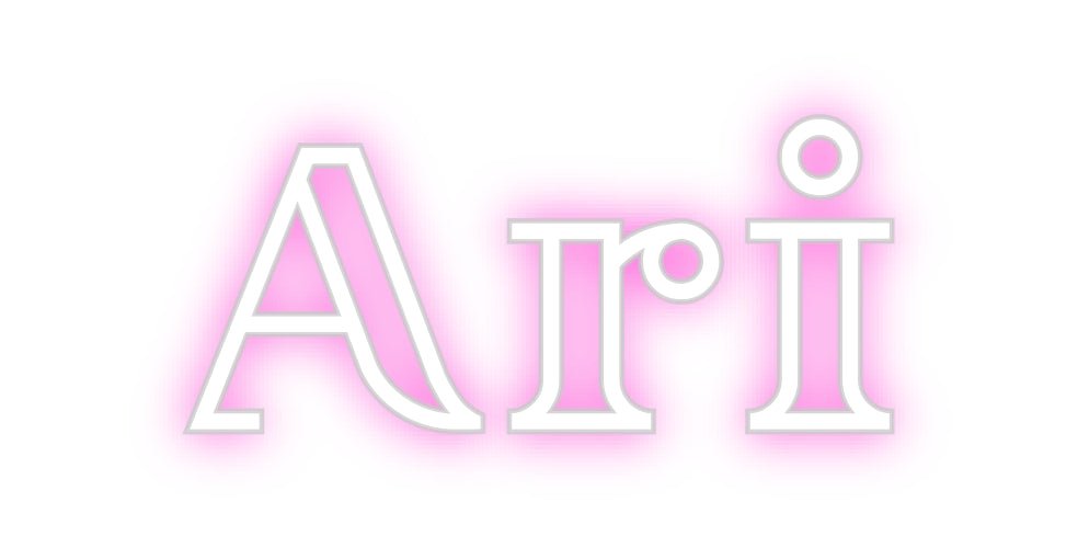 Custom Neon: Ari - Neon Filter