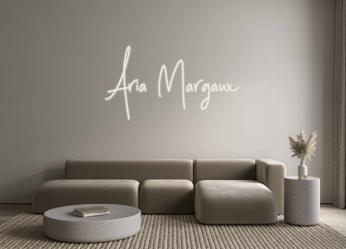 Custom Neon: Aria Margaux - Neon Filter