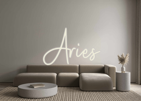 Custom Neon: Aries - Neon Filter