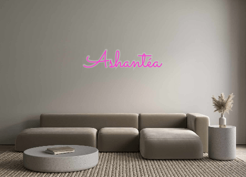 Custom Neon: Ashantéa - Neon Filter