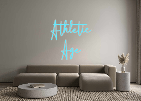 Custom Neon: Athletic Age - Neon Filter