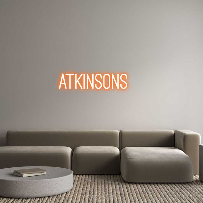 Custom Neon: ATKINSONS - Neon Filter