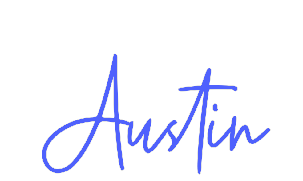 Custom Neon: Austin - Neon Filter