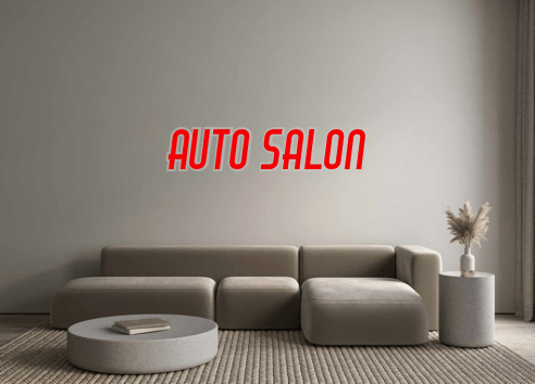 Custom Neon: Auto Salon - Neon Filter