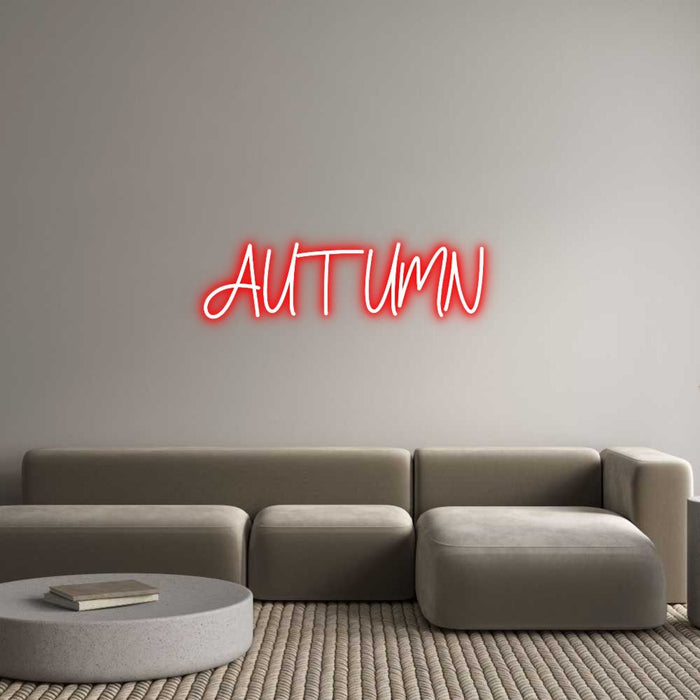 Custom Neon: AUTUMN - Neon Filter