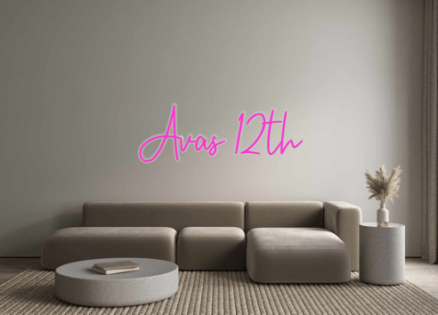 Custom Neon: Avas 12th - Neon Filter