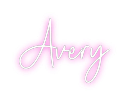 Custom Neon: Avery - Neon Filter