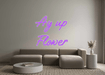 Custom Neon: Ay up Flower - Neon Filter