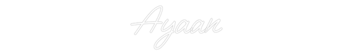 Custom Neon: Ayaan - Neon Filter