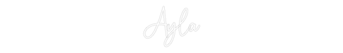 Custom Neon: Ayla - Neon Filter