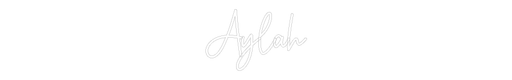 Custom Neon: Aylah - Neon Filter