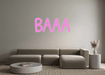 Custom Neon: Baaa - Neon Filter