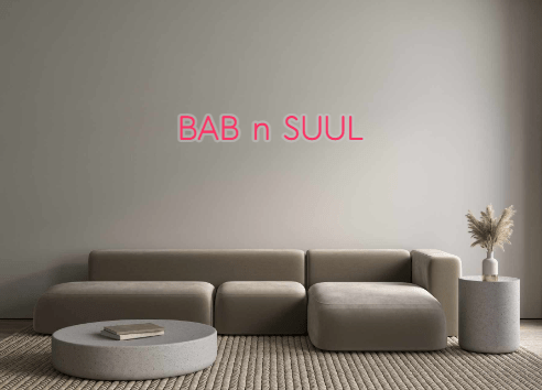 Custom Neon: BAB n SUUL - Neon Filter