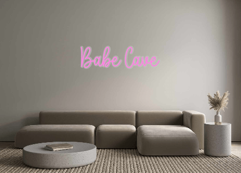 Custom Neon: Babe Cave - Neon Filter