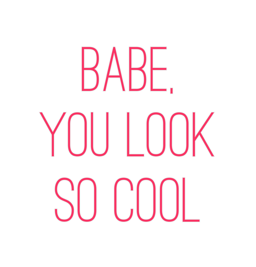 Custom Neon: babe, you loo... - Neon Filter