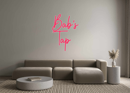 Custom Neon: Bab's Tap - Neon Filter