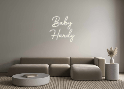 Custom Neon: Baby Hardy - Neon Filter