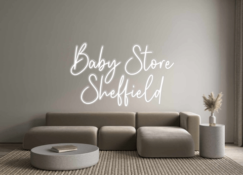 Custom Neon: Baby Store Sh... - Neon Filter