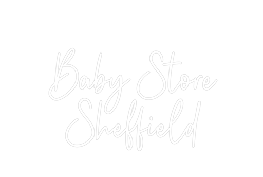 Custom Neon: Baby Store Sh... - Neon Filter