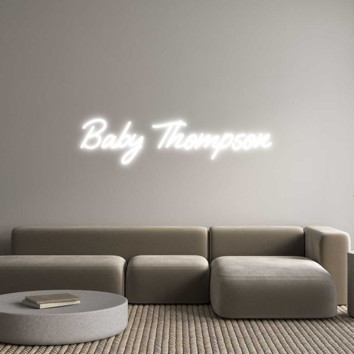 Custom Neon: Baby Thompson - Neon Filter