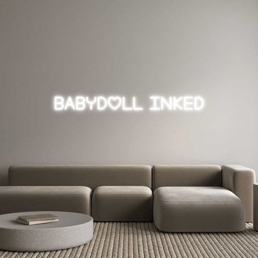 Custom Neon: Babydoll inked - Neon Filter