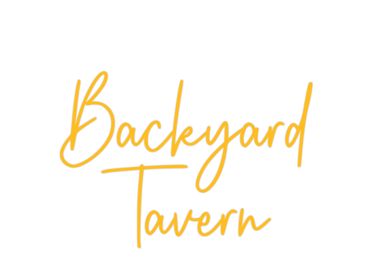 Custom Neon: Backyard Tavern - Neon Filter