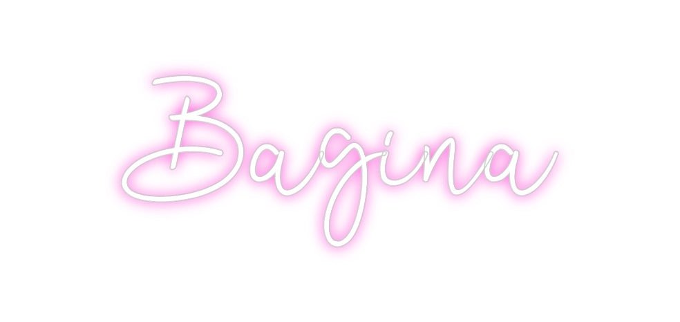 Custom Neon: Bagina - Neon Filter