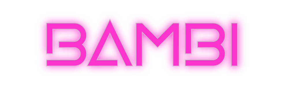 Custom Neon: BAMBI - Neon Filter