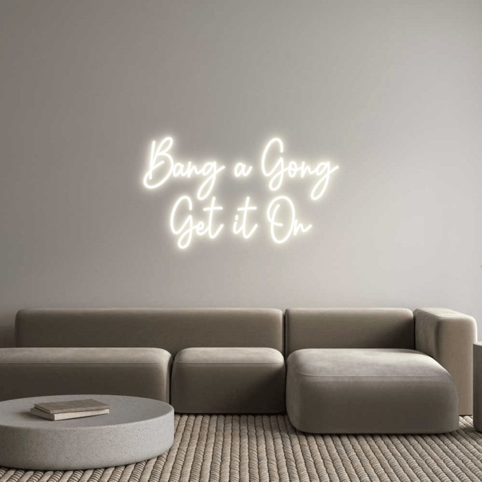 Custom Neon: Bang a Gong ... - Neon Filter