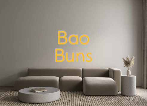 Custom Neon: Bao Buns - Neon Filter