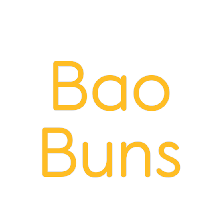 Custom Neon: Bao Buns - Neon Filter