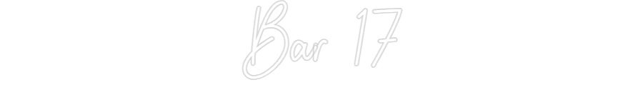 Custom Neon: Bar 17 - Neon Filter