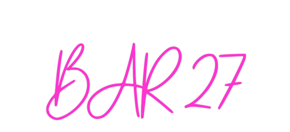 Custom Neon: BAR 27 - Neon Filter