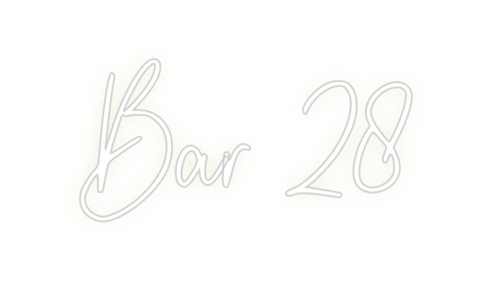 Custom Neon: Bar 28 - Neon Filter