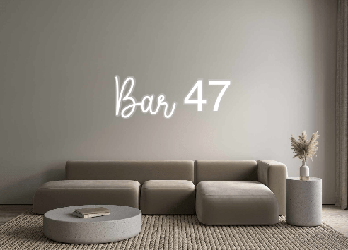 Custom Neon: Bar 47 - Neon Filter