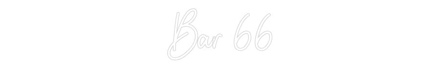 Custom Neon: Bar 66 - Neon Filter