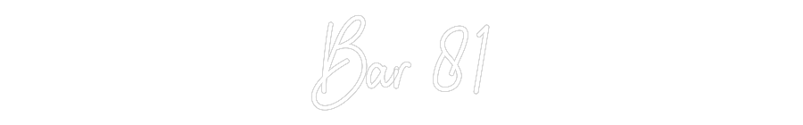 Custom Neon: Bar 81 - Neon Filter