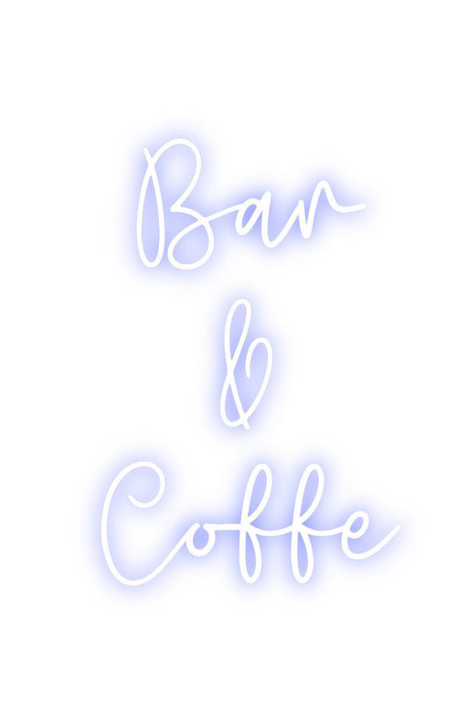 Custom Neon: Bar & Coffe - Neon Filter