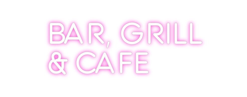 Custom Neon: BAR, GRILL ... - Neon Filter