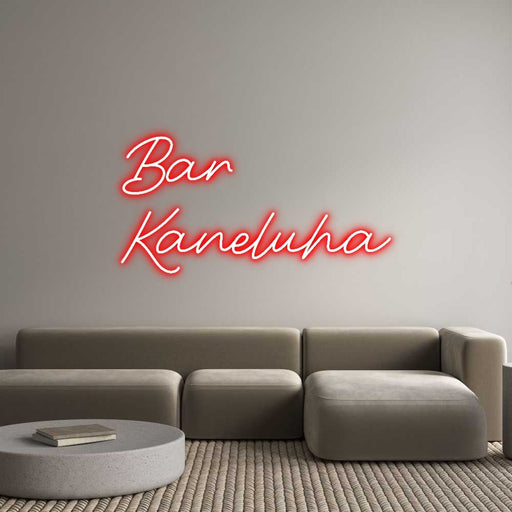 Custom Neon: Bar Kaneluha - Neon Filter