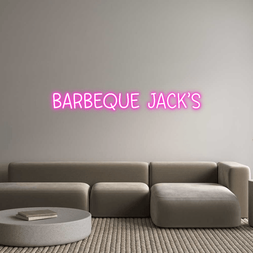 Custom Neon: BARBEQUE JACK’S - Neon Filter