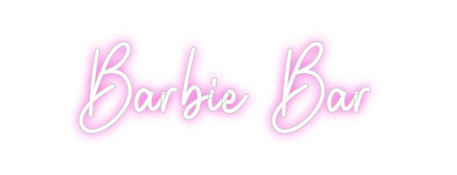 Custom Neon: Barbie Bar - Neon Filter