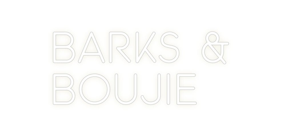 Custom Neon: Barks & Bouj... - Neon Filter