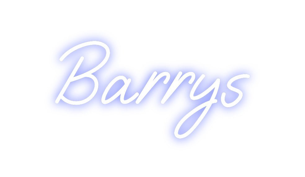 Custom Neon: Barrys - Neon Filter